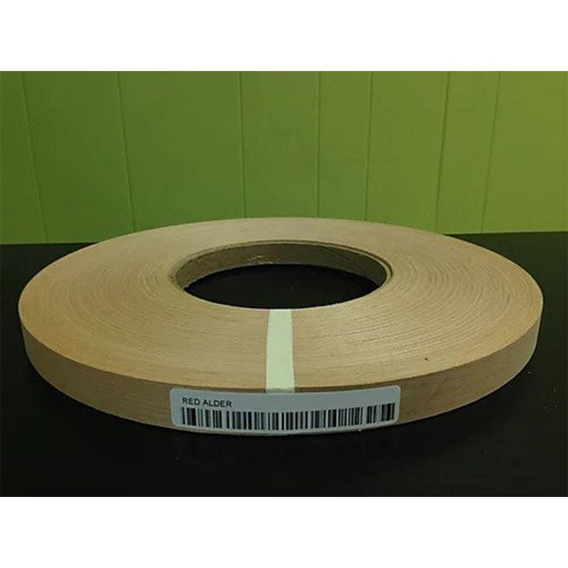 RED ALDER THICK WOOD EDGE BANDING 328 FT ROLL